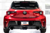 AWE TUNING TRACK EDITION EXHAUST FOR GR COROLLA - DIAMOND BLACK TIPS 2022+