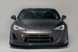 SOLID & JOKER FRONT BUMPER WITH CARBON LIP FOR SCION FR-S / ZC6 SUBARU BRZ / ZN6 TOYOTA GT86 [HAT-001]