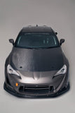 SOLID & JOKER FRONT BUMPER WITH CARBON LIP FOR SCION FR-S / ZC6 SUBARU BRZ / ZN6 TOYOTA GT86 [HAT-001]