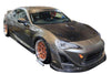 SOLID & JOKER FRONT BUMPER WITH CARBON LIP FOR SCION FR-S / ZC6 SUBARU BRZ / ZN6 TOYOTA GT86 [HAT-001]