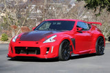 VARIS ARISING-II FRONT FENDER W/ LOUVER FIN SET FOR Z34 NISSAN 370Z [VANI-099 / VANI-100 / VANI-130 / VANI-131]