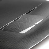 TS-STYLE CARBON FIBER HOOD FOR 2018-2023 KIA STINGER