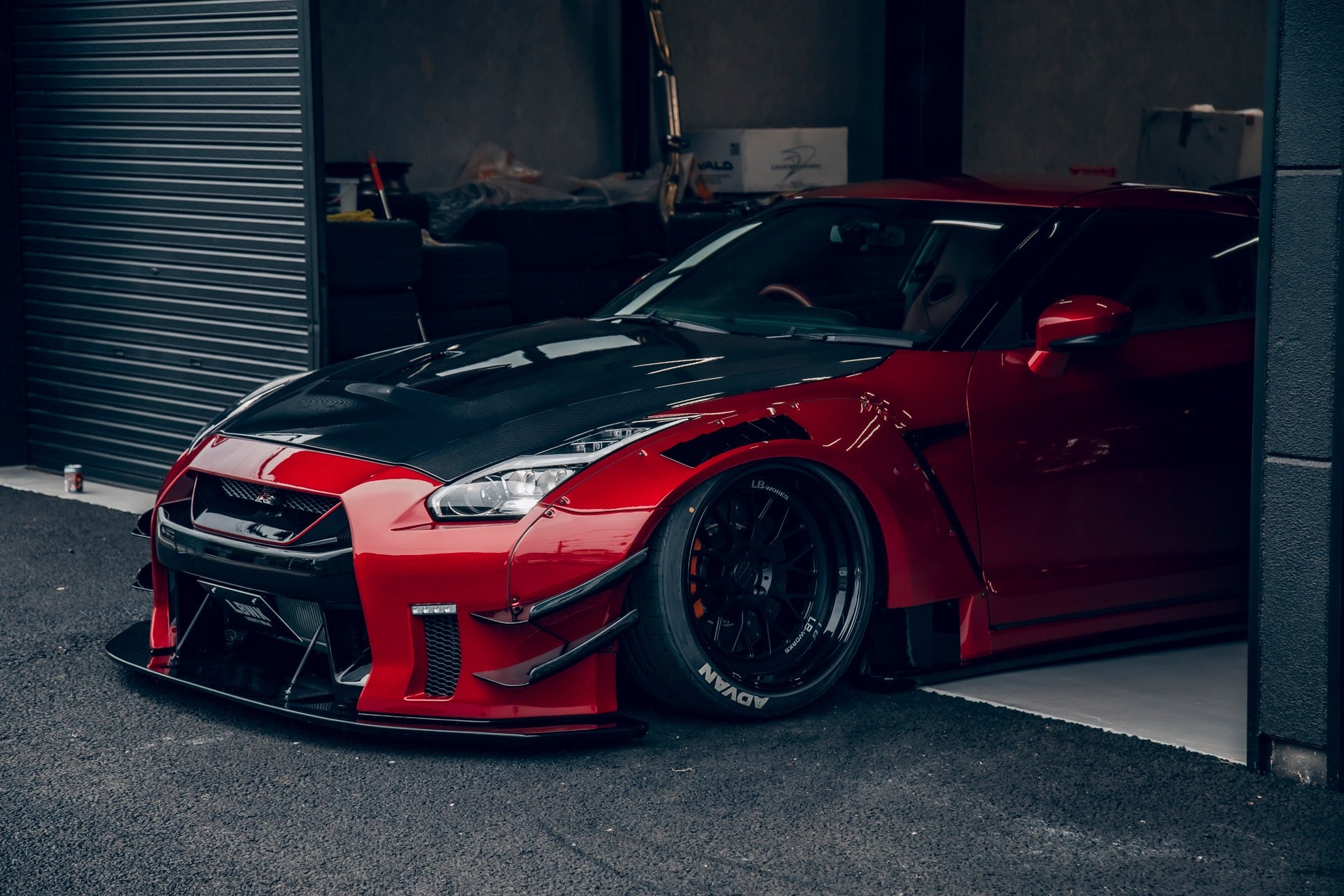 LB☆WORKS Nissan GT-R (R35) Matte Black #31 – Torpedo Garage