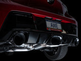 AWE TUNING TRACK EDITION EXHAUST FOR GR COROLLA - DIAMOND BLACK TIPS 2022+