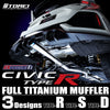 FULL TITANIUM MUFFLER EXPREME TI CIVIC TYPE-R FK8 TYPE-D