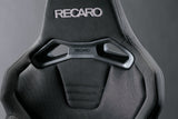 RECARO SR-C UT100 CG RD ULTRA SUEDE CHARCOAL GRAY AND ARTIFICIAL LEATHER RED