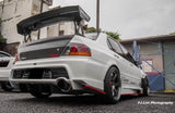 VARIS CARBON VER.2 REAR DIFFUSER FOR 2005-2007 MITSUBISHI EVOLUTION IX CT9A [VAMI-097]