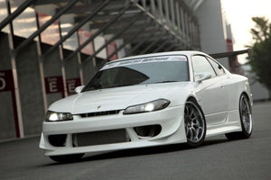 VERTEX RIDGE WIDEBODY KIT (LARGE CANARDS, NO FENDER VENTS) FOR 1999-2002 NISSAN S15 SILVIA