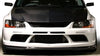 VARIS CARBON SINGLE CANARDS (FOR 09' VER.2 FRONT BUMPER) FOR CT9A MITSUBISHI LANCER EVOLUTION IX [VAMI-094]