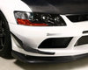 VARIS CARBON SINGLE CANARDS (FOR 09' VER.2 FRONT BUMPER) FOR CT9A MITSUBISHI LANCER EVOLUTION IX [VAMI-094]