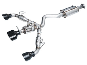 AWE TUNING TOURING EDITION EXHAUST FOR GR COROLLA - DIAMOND BLACK TIPS 2022+