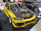 VARIS TIME ATTACK BRAKE DUCT COVER FOR CT9A MITSUBISHI LANCER EVOLUTION VIII [VAMI-078]