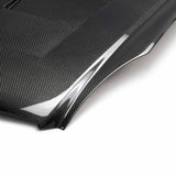 TS- STYLE CARBON FIBER HOOD FOR 2003-2007 INFINITI G35 2DR