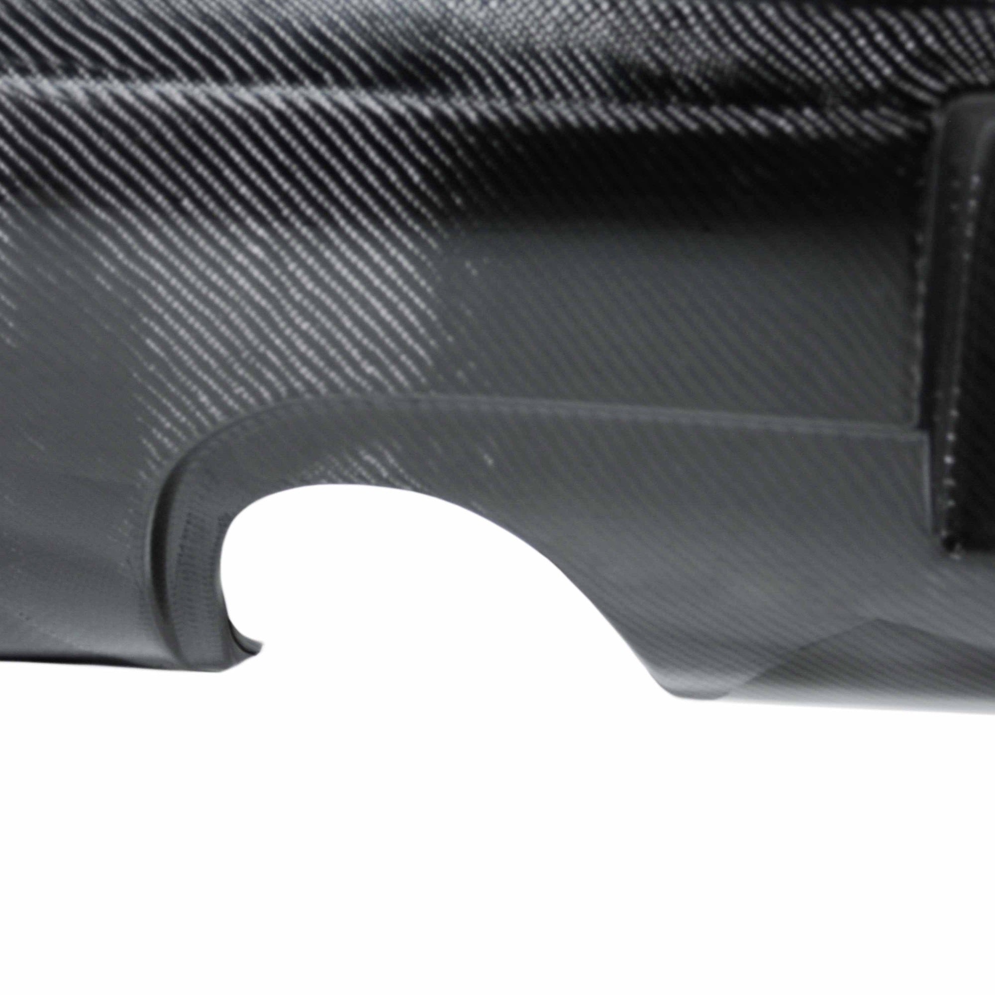 TS-STYLE CARBON FIBER REAR LIP FOR 2003-2007 INFINITI G35 2DR ...