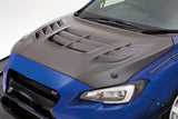 VARIS COOLING BONNET HOOD (FOR FMIC) FOR VA SUBARU WRX / STI [VBSU-133V / VBSU-133C / VBSU-133F]