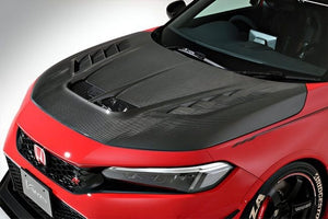 VARIS ARISING-1 EVO CARBON + COOLING BONNET FOR FL5 HONDA CIVIC TYPE R [VBHO-110 / VBHO-111]