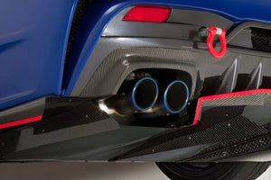 VARIS ARISING-II REAR SIDE SPLITTER FIN SET FOR VA SUBARU WRX / STI [VASU-171]