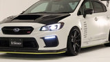 VARIS ARISING-I WIDE FRONT FENDERS & FRONT BUMPER EXTENSIONS (FOR OEM FRONT BUMPER) FOR VA SUBARU WRX / STI [VASU-165]