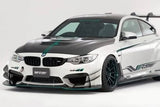 VARIS VRS WIDE FRONT FENDER COVER PANELS FOR F82 BMW M4 [VAB-8220 / VAB-8214]