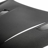 TM-STYLE CARBON FIBER HOOD FOR 2010-2014 VW GOLF / GTI (SHAVED)