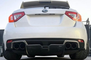 REAR DIFFUSER (FOR VARIS BUMPER) FOR 2008-2014 SUBARU WRX GRB [VASU-178 / VASU-179]