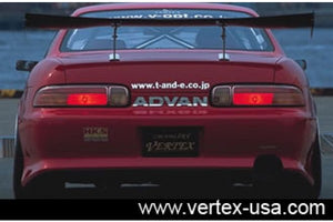 VERTEX REAR BUMPER WITH RIGHT EXHAUST EXIT FOR 1991-2000 TOYOTA JZZ30 SORER/LEXUS SC300