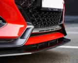 ADRO HYUNDAI VELOSTER CARBON FIBER FRONT LIP SPLITTER V1