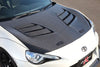 VARIS CARBON SYSTEM-1 COOLING BONNET FOR 2012-2016 SUBARU BRZ ZC6 [VBSU-126]