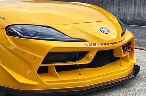 INGS N-SPEC R FRONT BUMPER (FRP) TOYOTA GR SUPRA 2020+ (DB42