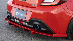 KUHL RACING KRUISE REAR FLOATING DIFFUSER W/ FINS FRP TOYOTA GR86 (ZN8) & SUBARU BRZ (ZD8) 2022+