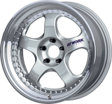 WORK MEISTER S13P GR SUPRA SPEC 19X9.5 / 19X10.5 - (SIL) (SPECIAL ORDER)