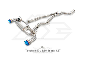 FI EXHAUST 89MM ULTIMATE POWER VERSION VALVETRONIC EXHAUST FOR TOYOTA SUPRA A90 / A91 3.0T B58