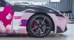 CMST TUNING CARBON FIBER & FRP FTI CONVERSION KIT FRONT FENDERS FOR TOYOTA GR SUPRA A90 A91