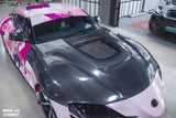 CMST TUNING CARBON FIBER & FRP FTI CONVERSION KIT HOOD FOR TOYOTA GR SUPRA A90 A91