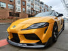 AERO REPUBLIC CARBON FIBER FRONT LIP SPLITTER AG STYLE FOR TOYOTA SUPRA A90 GR