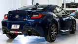 AWE TUNING TOURING ADDITION CATBACK EXHAUST W/ CHROME SILVER TIPS  2013-2023 BRZ / 2017-2021 TOYOTA 86 / 2022-2023 GR86