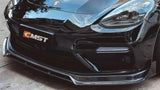 CMST TUNING CARBON FIBER/FRP FRONT LIP FOR PORSCHE PANAMERA 97.1 TURBO/TURBO S & RWD/BASE/4/4S