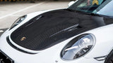 CMST TUNING CARBON FIBER & FRP GT2RS HOOD FOR PORSCHE 911 991 991.1 992.2 CAYMAN BOXSTER 981 718