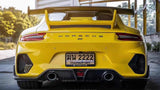 CMST TUNING CARBON FIBER & FRP CLASSIC REAR BUMPER & DIFFUSER FOR PORSCHE 991 911 CAR/RERRA BASE/S/T