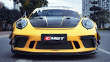 CMST TUNING CARBON FIBER & FRP FRONT LIP FOR PORSCHE 991.2 911 GT3RS 2017-2019