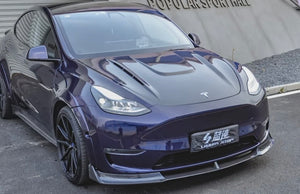 CMST TUNING CARBON FIBER FRONT LIP VER.1 FOR TESLA MODEL Y