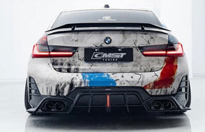 CMST TUNING CARBON FIBER REAR DIFFUSER FOR BMW 3 SERIES G20 330i M340i LCI 2023-ON