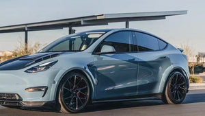 CMST TUNING CARBON FIBER SIDE SKIRTS VER.1 FOR TESLA MODEL Y