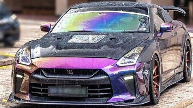 R35 Gt R Rear Glass CMST TUNING NISSAN GTR GT-R R35 2008-2016 CARBON FIBER TEMPERED GLASS ...