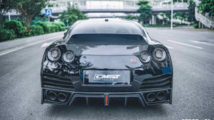 CMST TUNING STAGE 2 REAR BUMPER & REAR DIFFUSER FOR NISSAN GTR GT-R R35 2008-ON