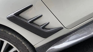 EPR CARBON FIBER EPA DESIGN FRONT FENDER VENTS FOR INFINITI Q60 CV37 17 ONWARDS