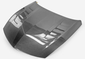 EPR CARBON FIBER EPA V TYPE FRONT HOOD FOR NISSAN RZ34 400Z FAIRLADY Z LATE 2023+