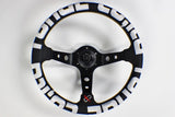 VERTEX T&E STEERING WHEEL WHITE