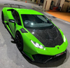 AERO REPUBLIC TEN STYLE CARBON FIBER HOOD FOR LAMBORGHINI HURACAN LP580 LP610