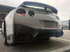 CMST TUNING NISMO STYLE POLYPROPYLENE REAR BUMPER & CARBON FIBER REAR DIFFUSER FOR NISSAN GTR GT-R R35 2008-ON